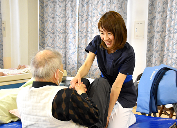 全職員の対応のきめ細やかさ